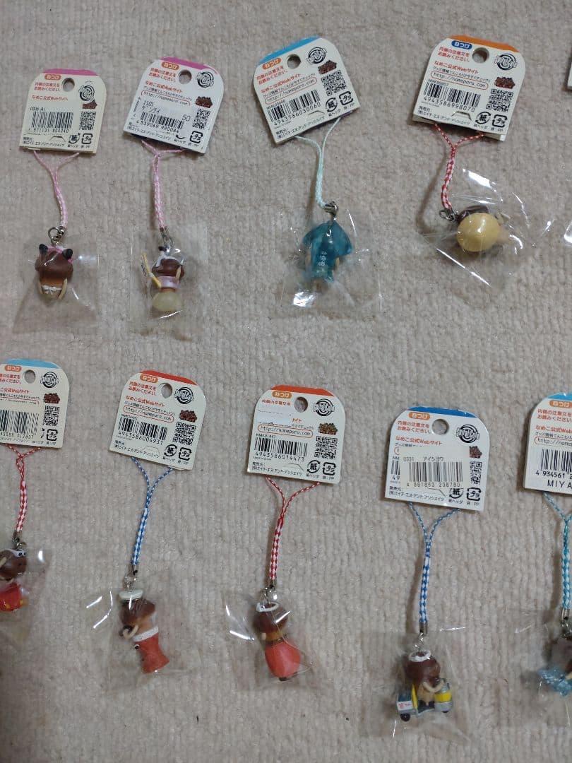 レア　ご当地なめこ　根付　まとめ売り　新品未使用未開封