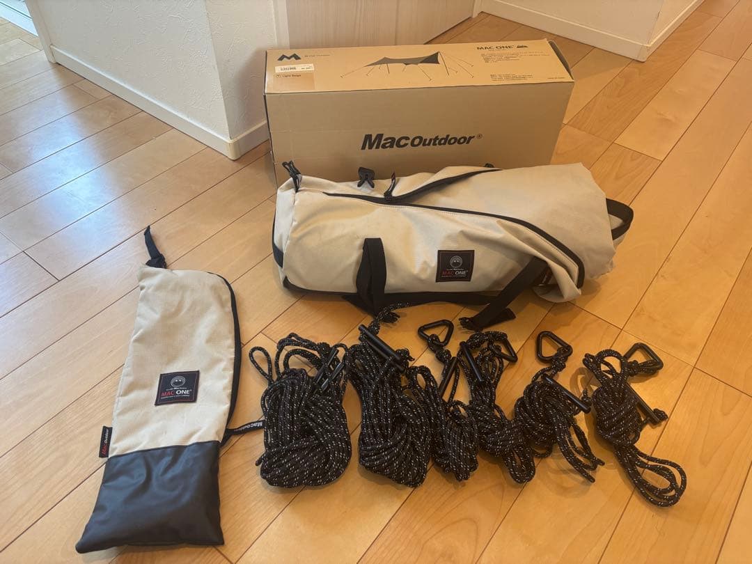 MacOutdoor マックワンタープM ライトベージュ