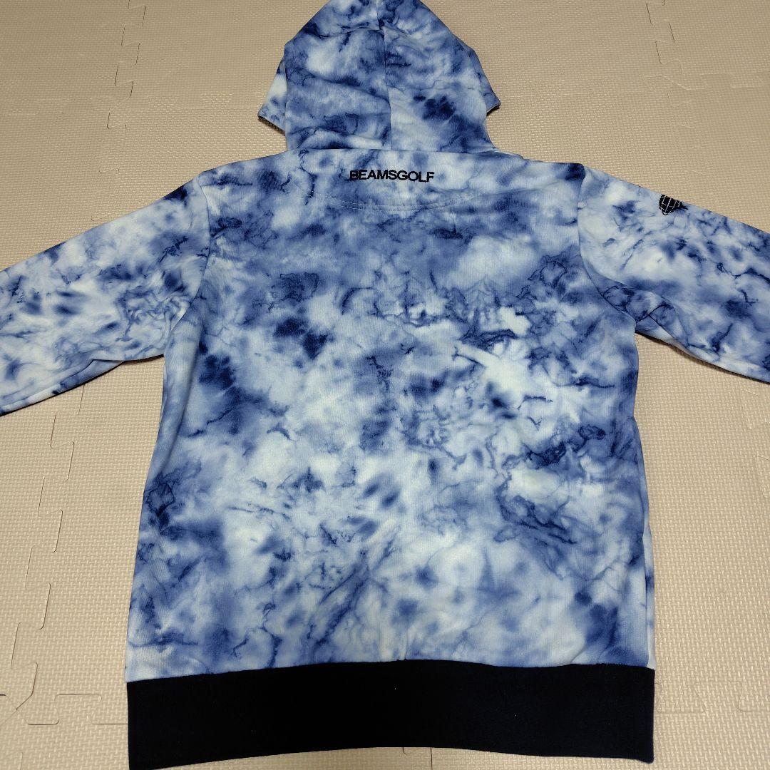 BEAMS GOLF ビームスゴルフ　タイダイ プルオーバー パーカー