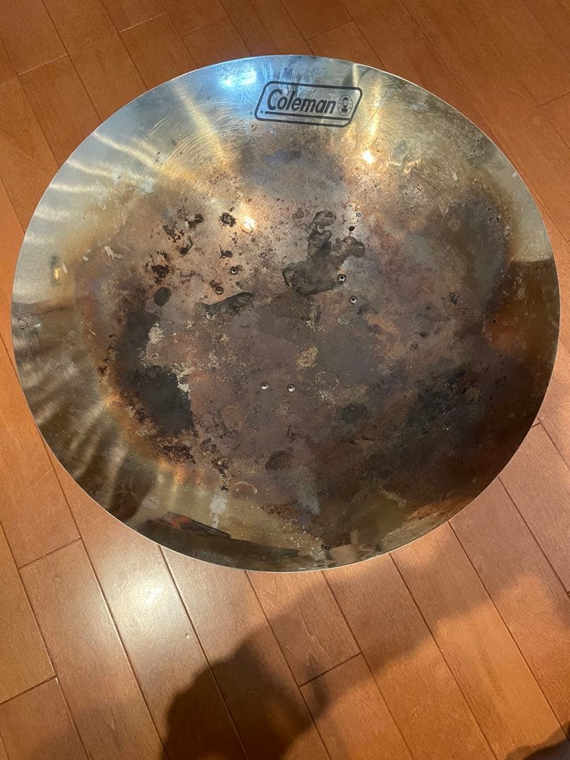 コールマン　ファイヤーディスク45cm 焚き火台　グリル　中古