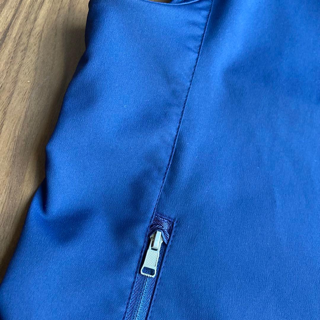 【美品】POLO GOLF ポロゴルフ　ナイロンベスト　後ろ襟　ロゴ❗️