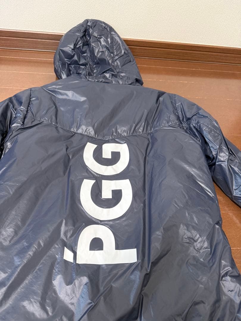 PGG レディースフード付きジップブルゾン　ネイビー サイズ0