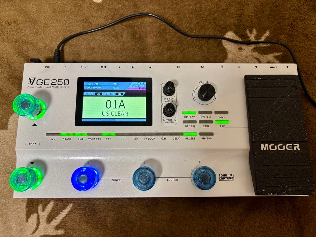 MOOER GE250 ギターエフェクター