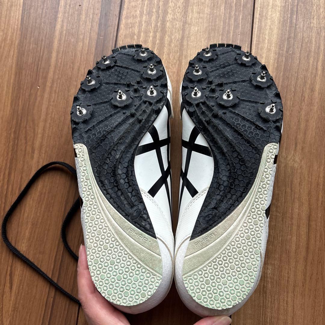 ASICS EFFORT 13 ホワイト/ブラック　26.0 陸上スパイク