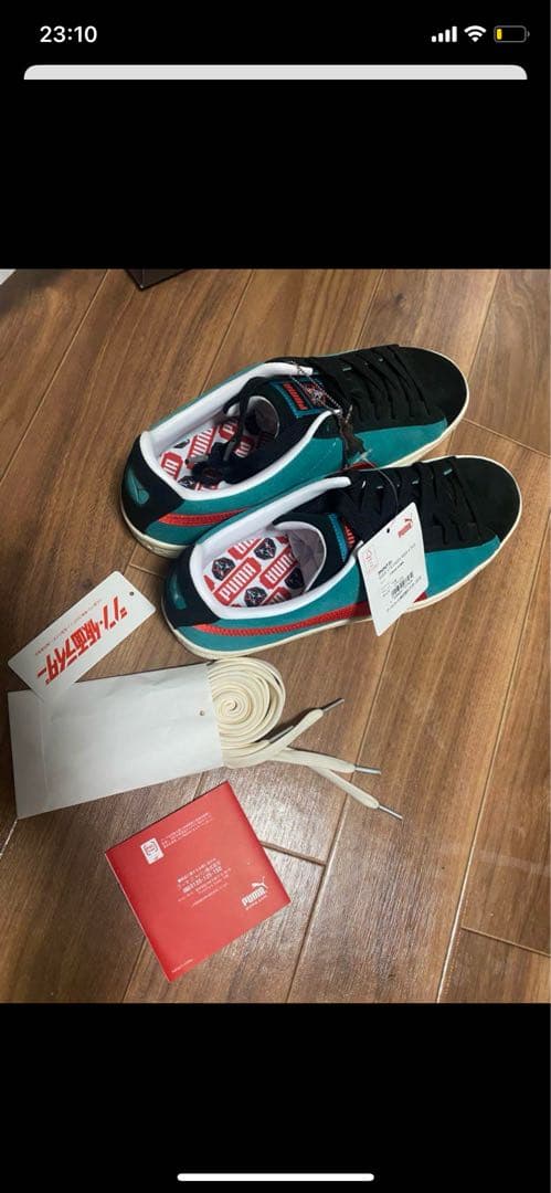 Puma スニーカー 青・黒・赤 size 27CM