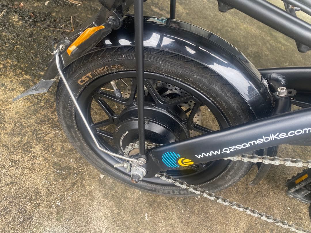 SAMEBIKE 電動自転車 黒