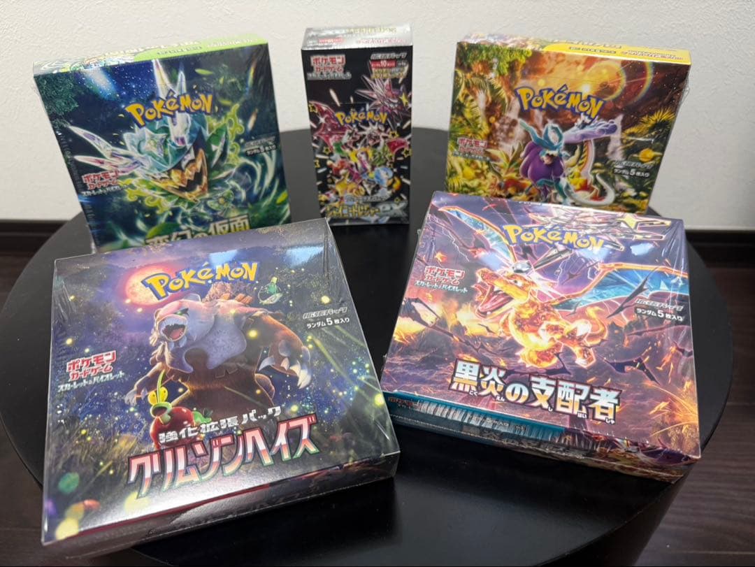ポケモンカード 5BOXセット　新品未開封（シュリンク付き）