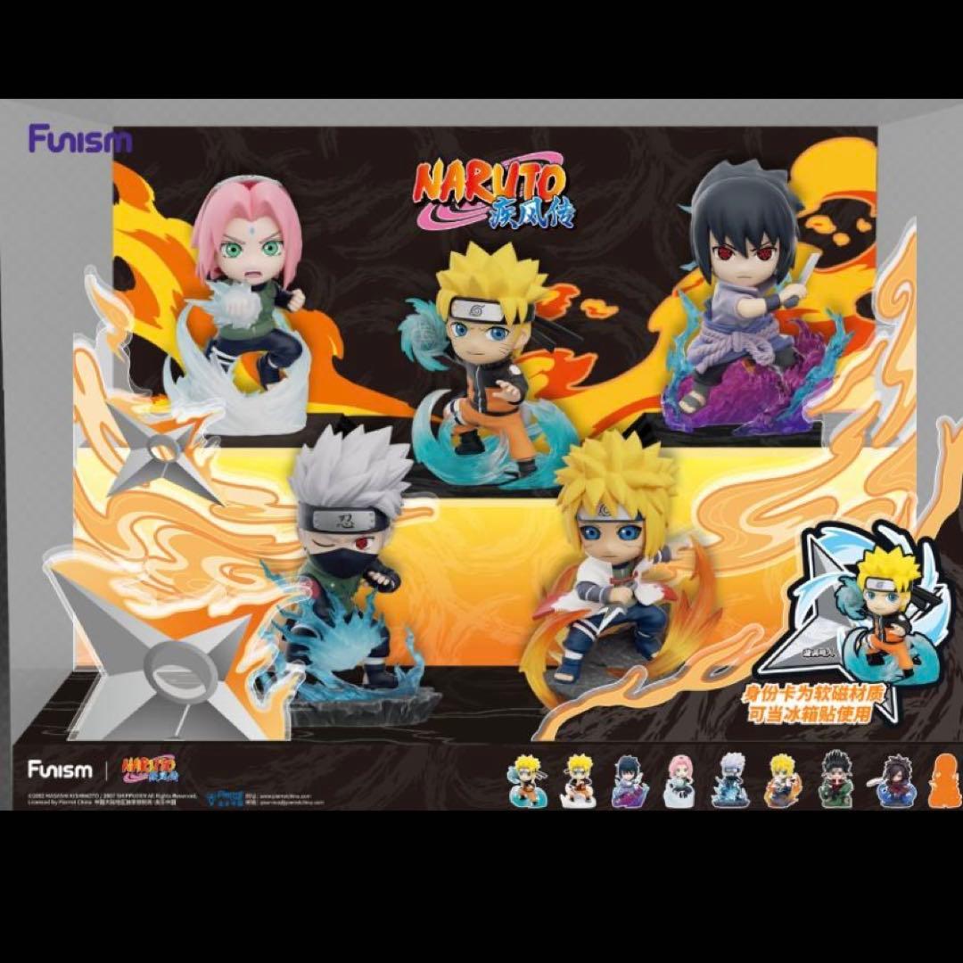 海外限定　Funism NARUTO フィギュア　正規品　　第七班セット