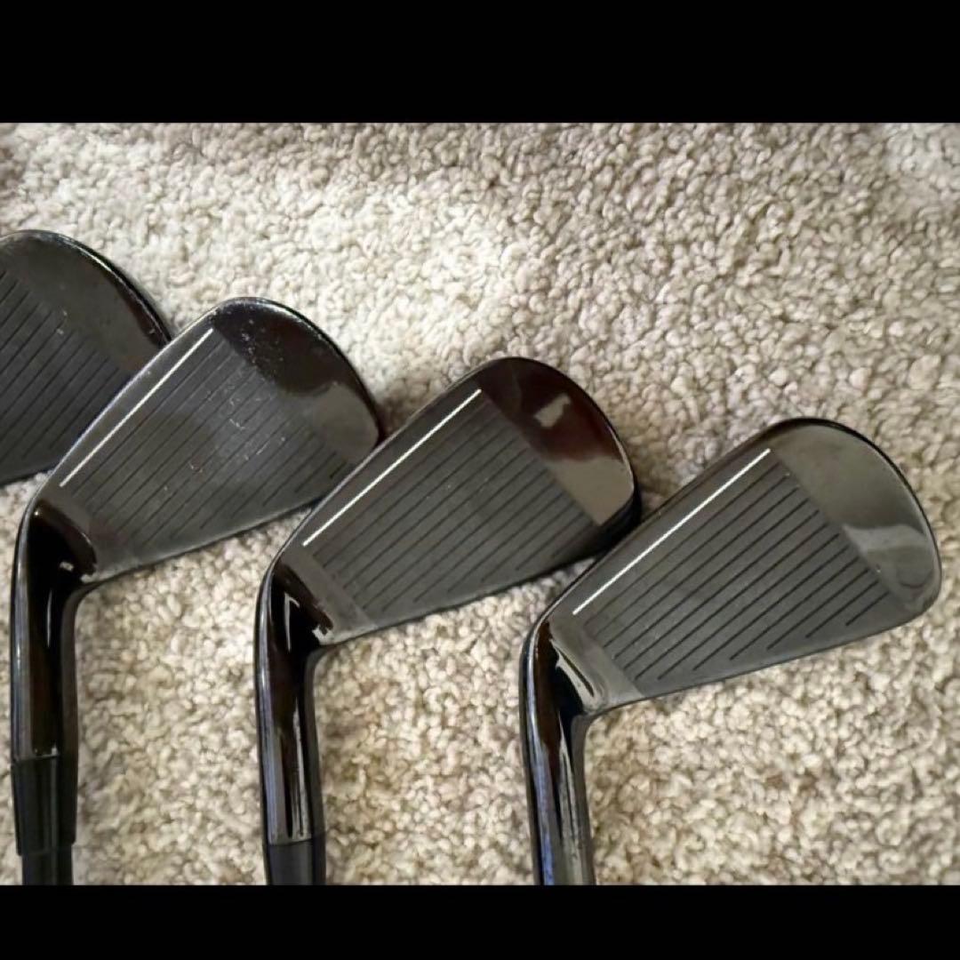 P790テーラーメイド 限定ブラックアイアン6本　プロジェクトx5.5