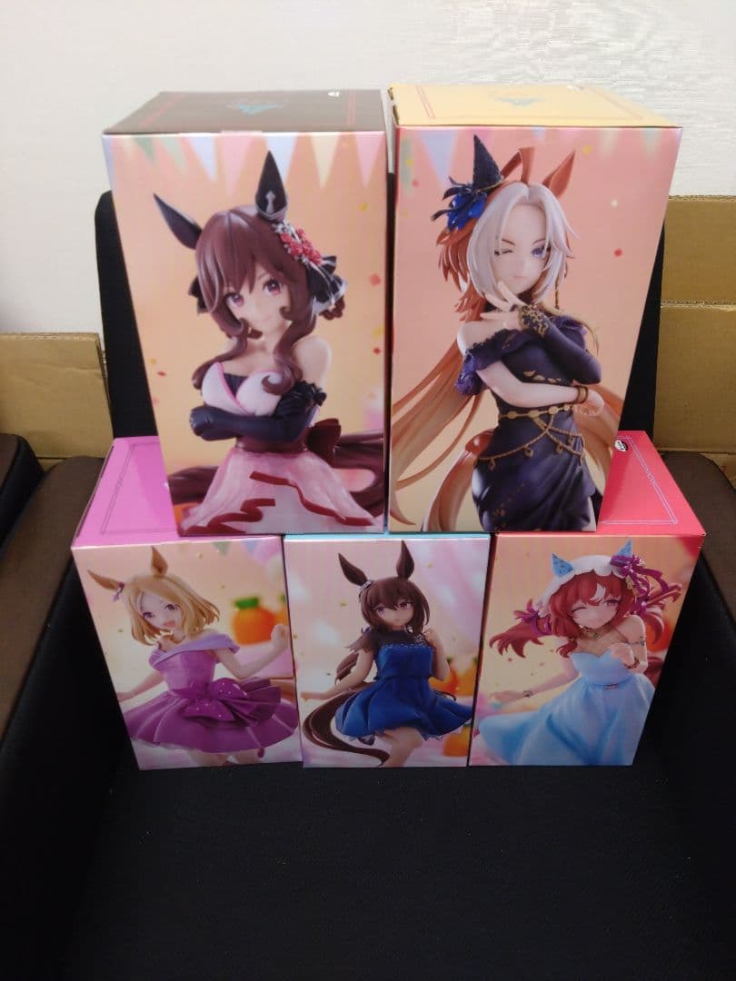 ラウンドワン限定　ウマ娘Trio-Try-iT Figure 5体セット