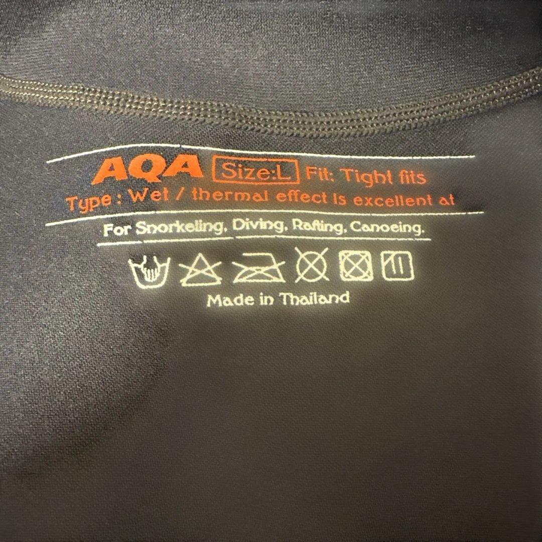 AQA ウェットスーツ 上下　サイズL