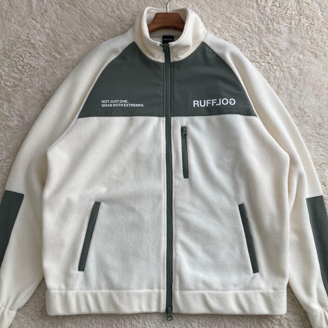 新品！RUFFLOG ラフロッグ　フリースジャケットゴルフウェア　XXL
