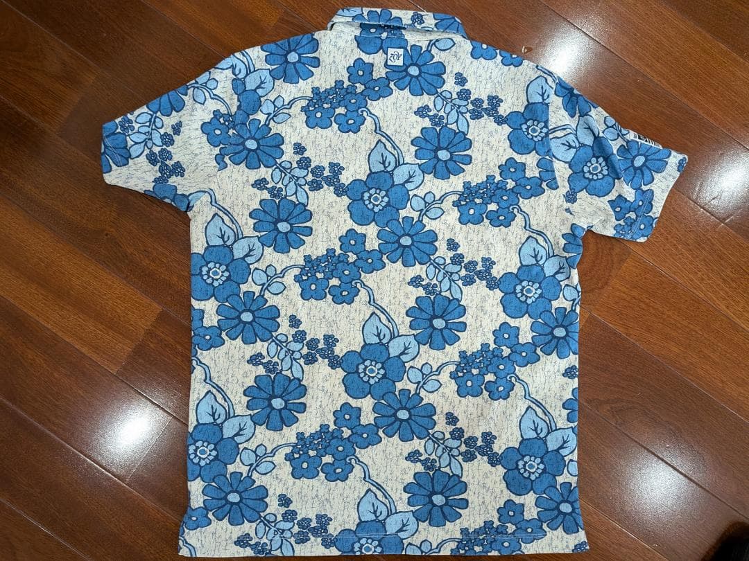 ☆ ZOY 半袖 花柄 ゴルフ ポロシャツ ゾイ ゾーイ ☆