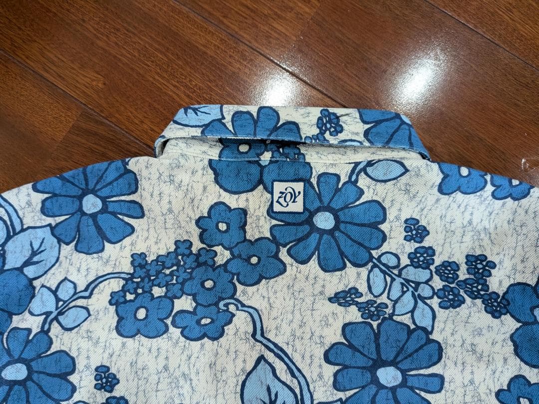 ☆ ZOY 半袖 花柄 ゴルフ ポロシャツ ゾイ ゾーイ ☆