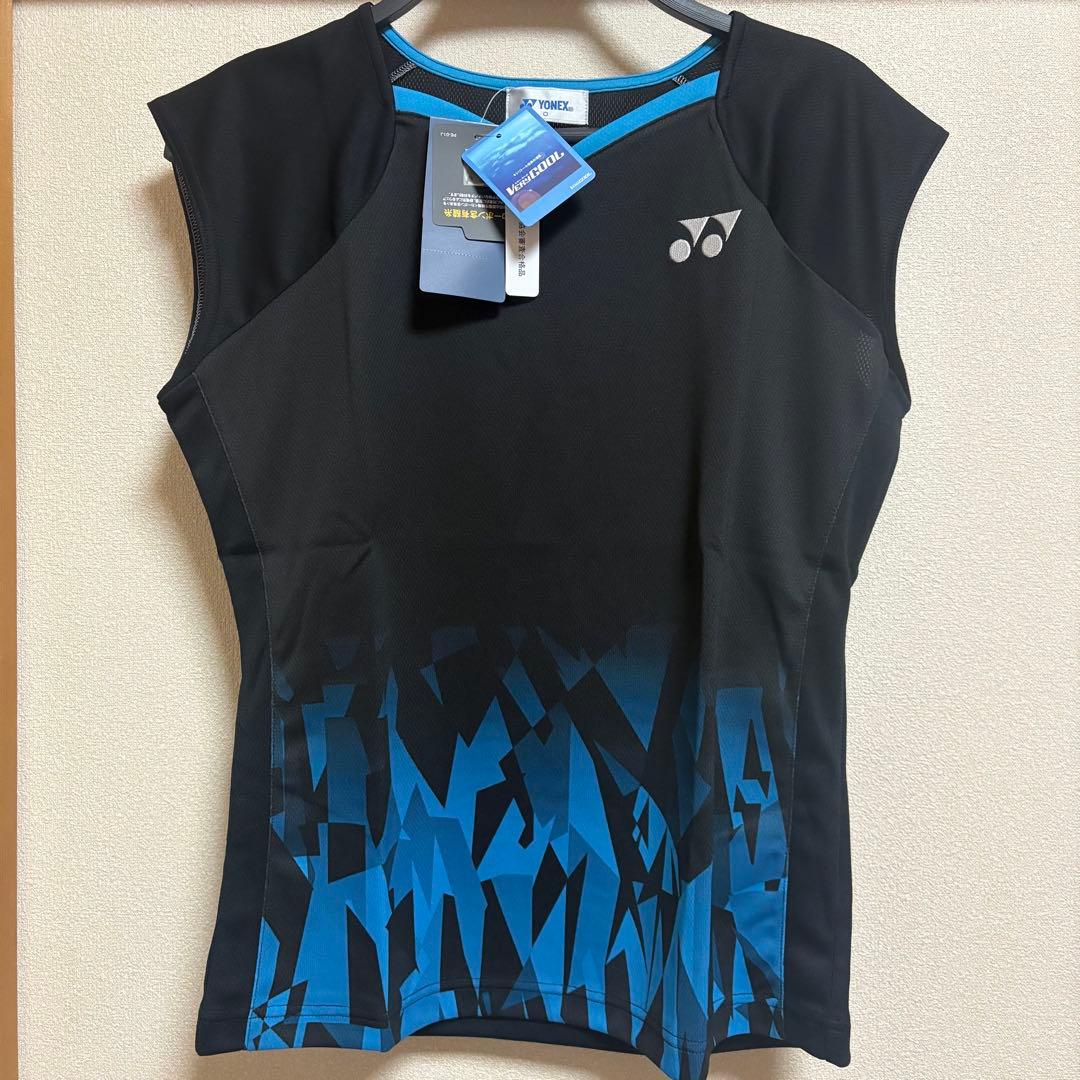 YONEX バドミントンウェア ブラック/ブルー