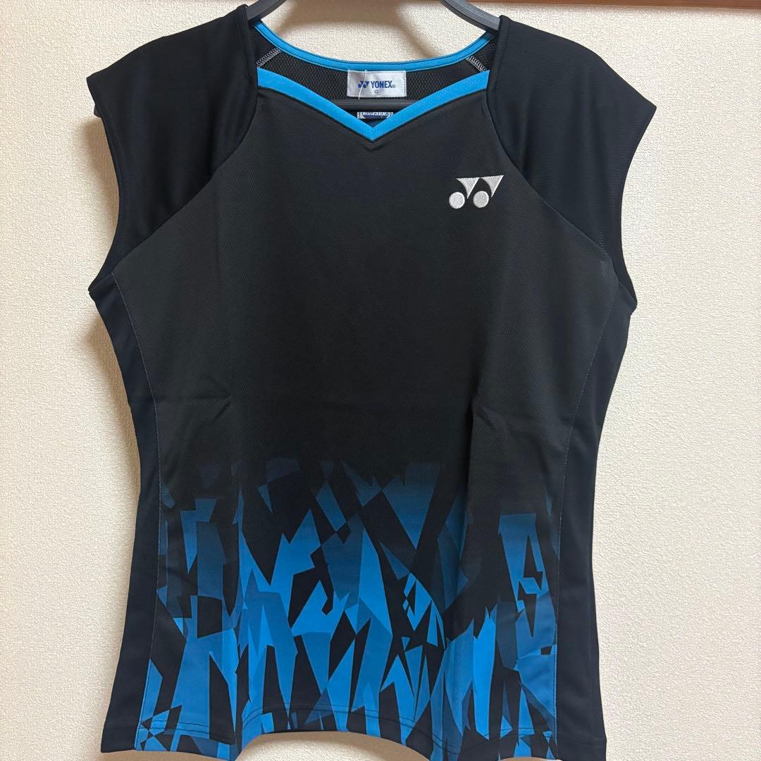 YONEX バドミントンウェア ブラック/ブルー