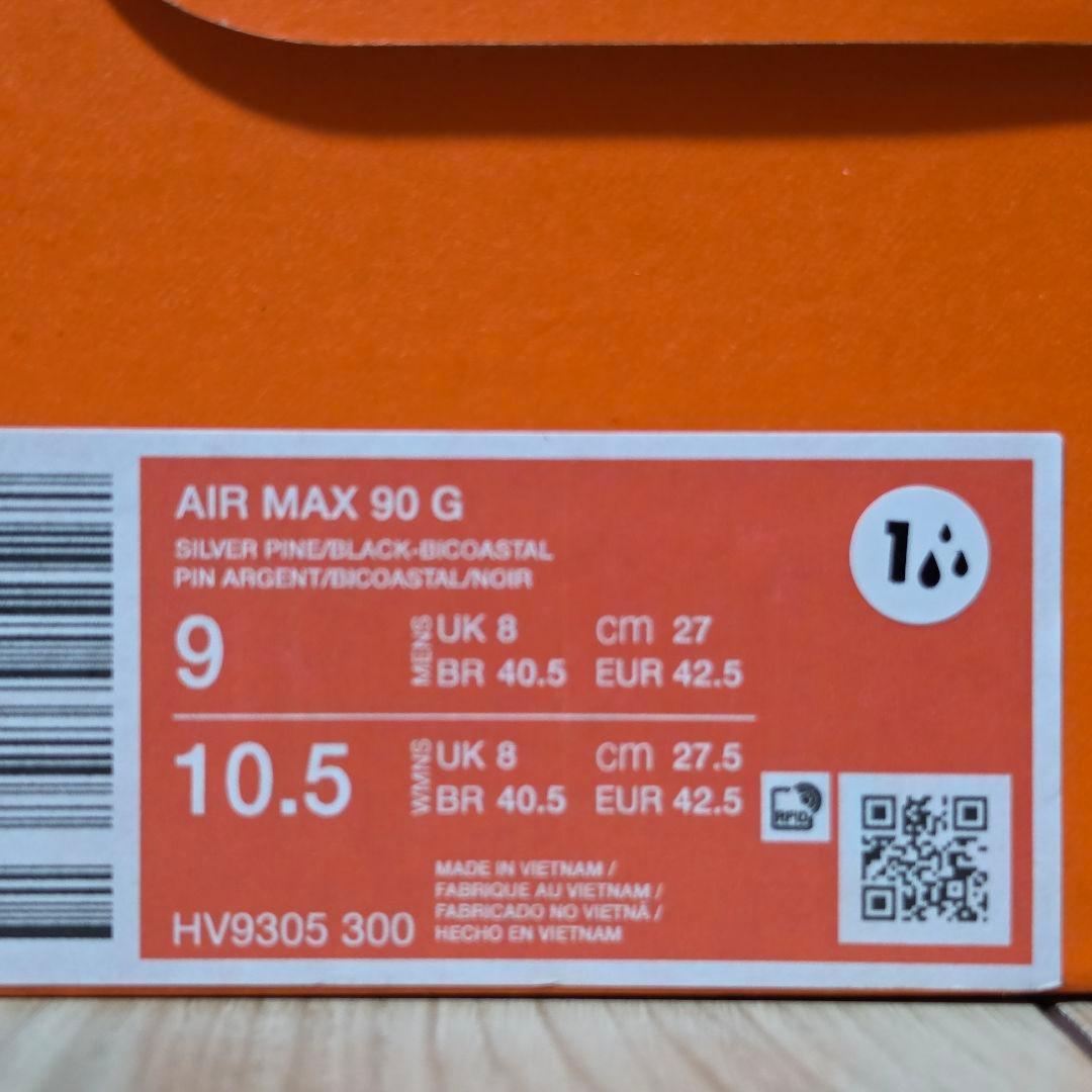 NIKE AIR MAX 90 G 27cm 新品未使用品 ナイキ エアマックス