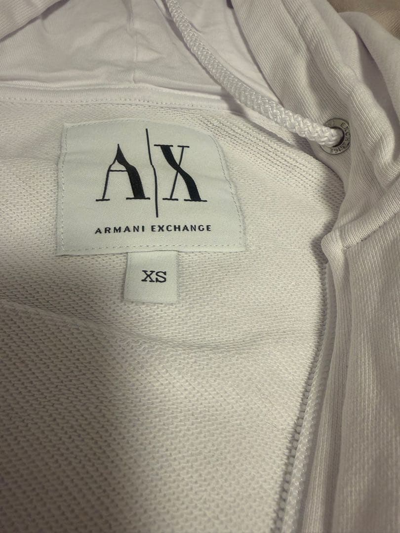 Armani Exchange ホワイトジャージ上下セット