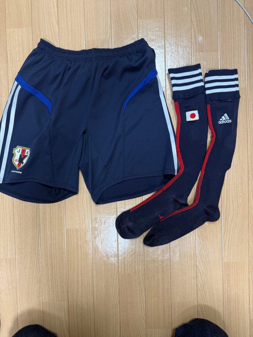 3点セットadidas 日本代表 サッカーウェア Lサイズ ネイビー