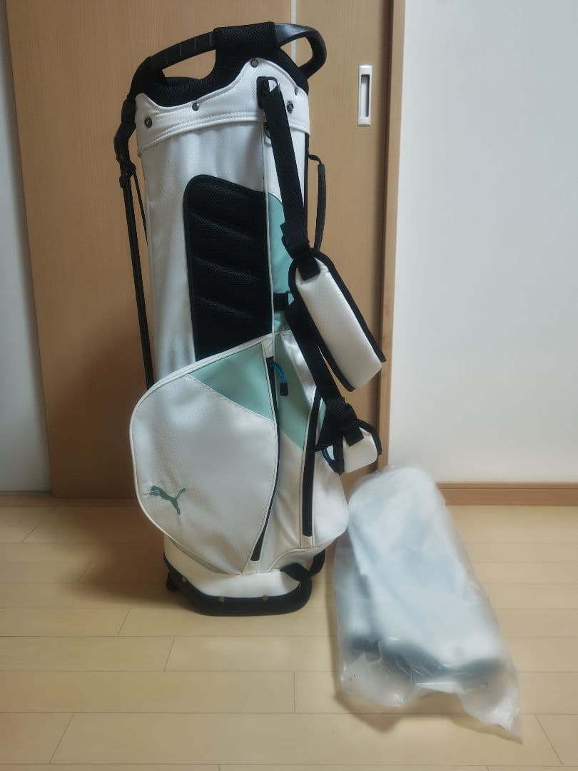 PUMAGOLF プーマゴルフ キャディバッグ スタンド ミントグリーン
