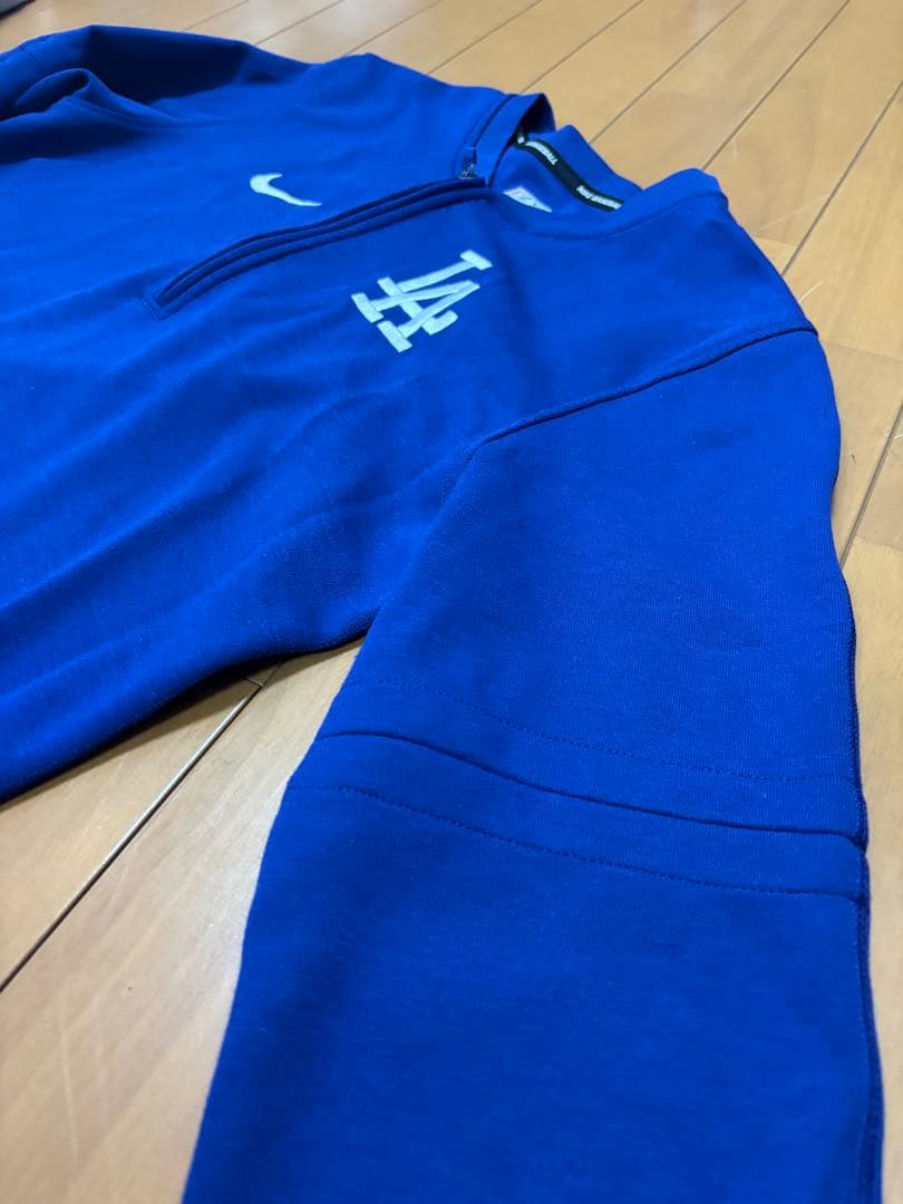ナイキ MLB メジャーリーグ ロサンゼルスドジャース 1/4ジップ Sサイズ