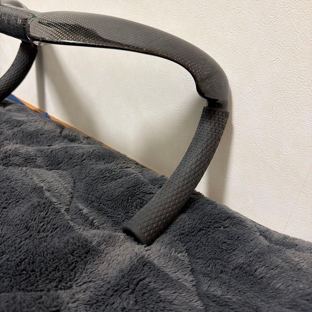 カーボンエアロハンドル トラック(ピスト)用　370mm