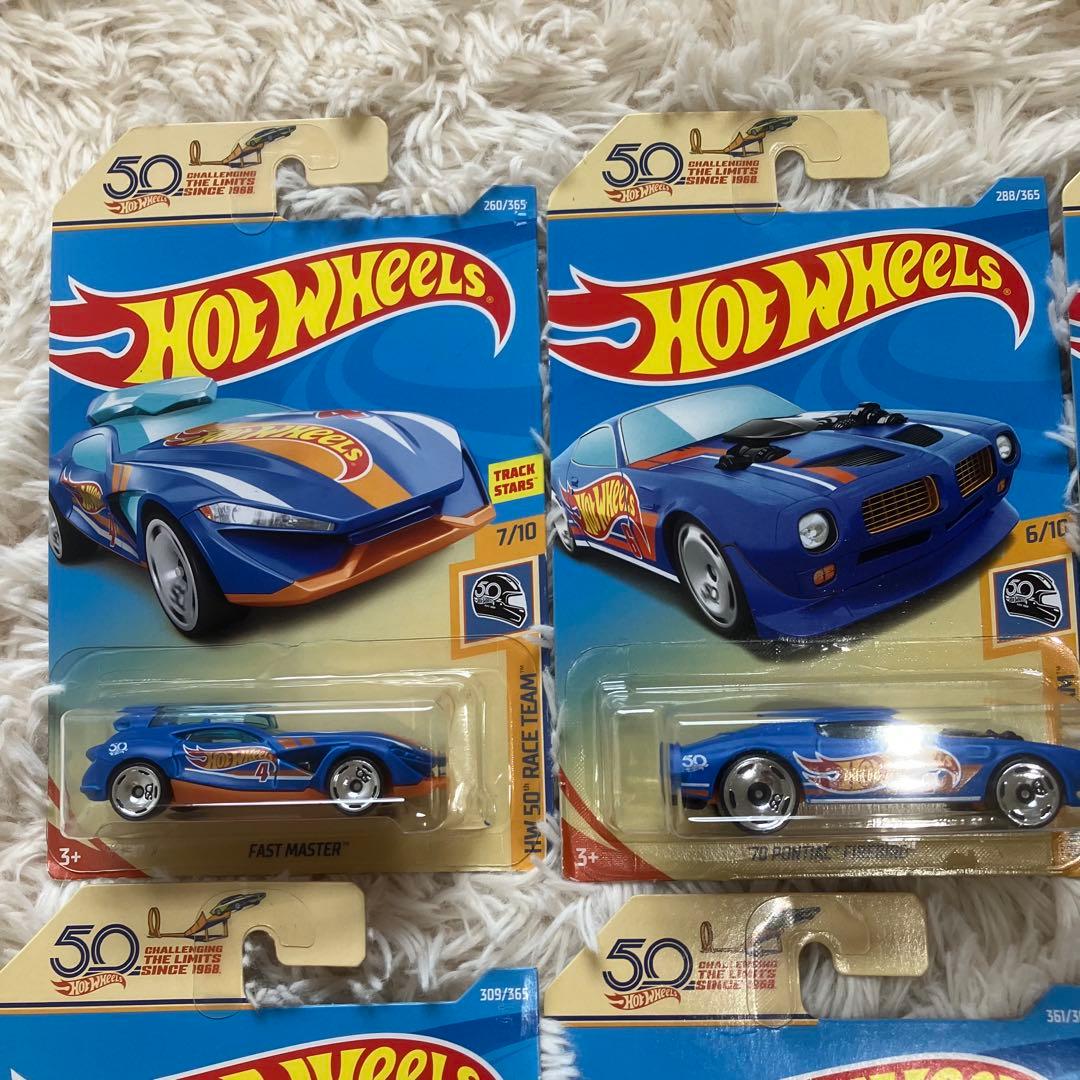 希少　ホットウィール50th RACETEAM 8個セット