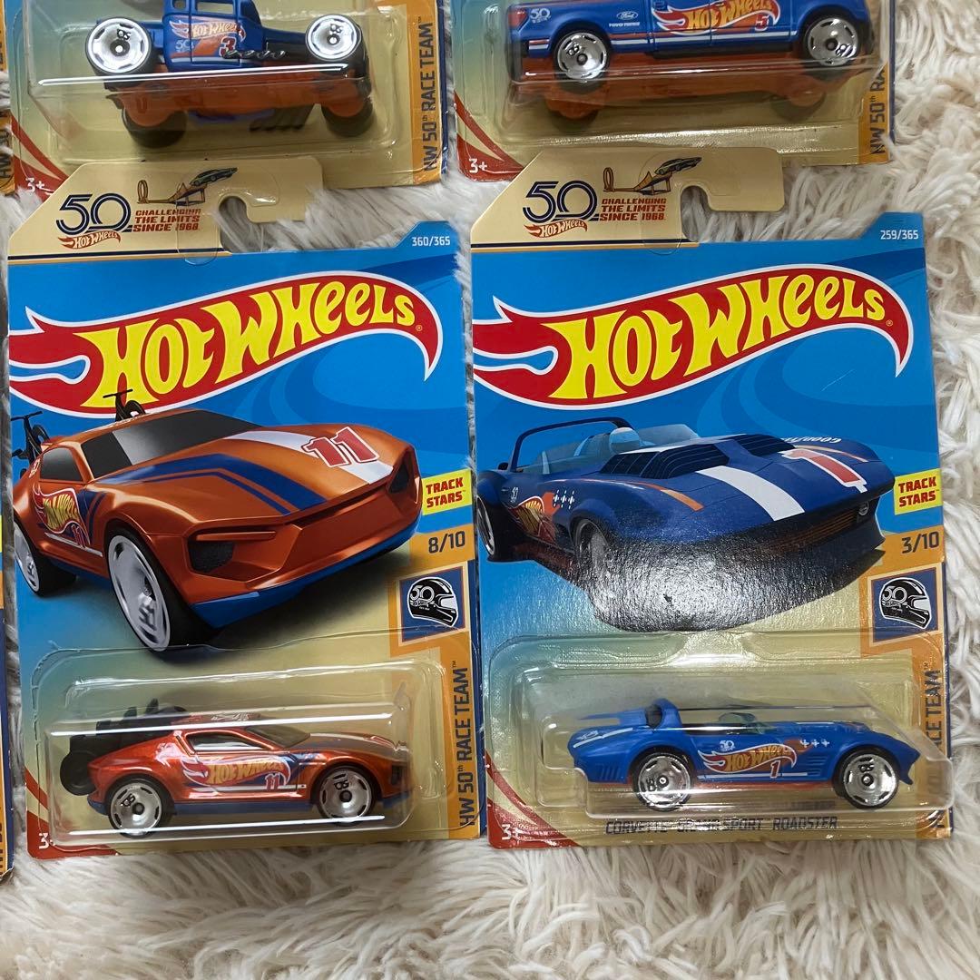 希少　ホットウィール50th RACETEAM 8個セット