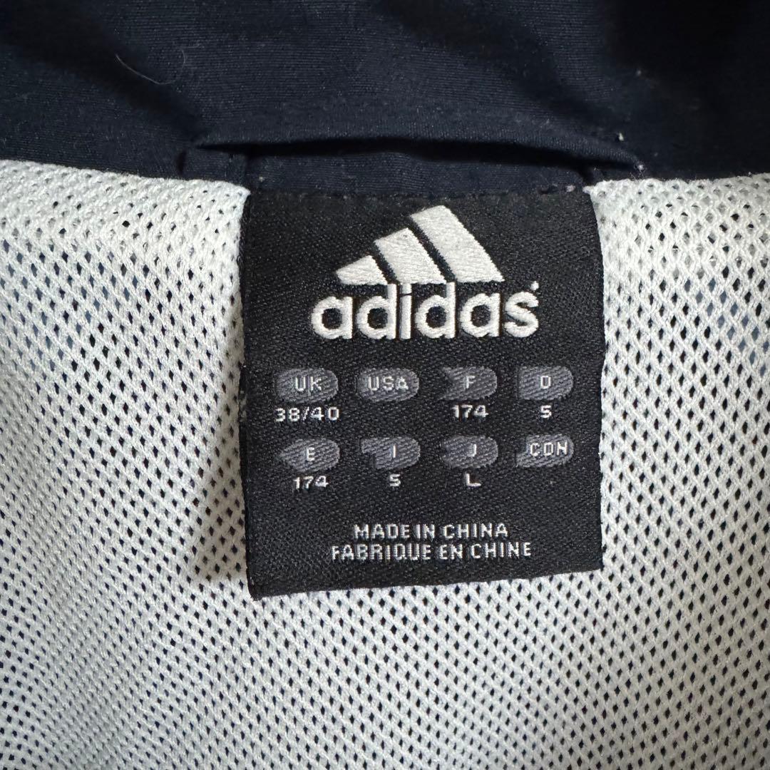 adidas製 レアル・マドリードトラックジャケット Lサイズ/ホワイト