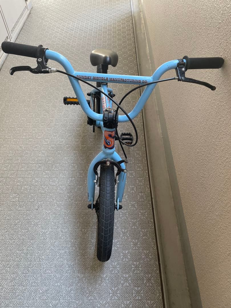 SUNDAY BMX自転車 16インチ 水色